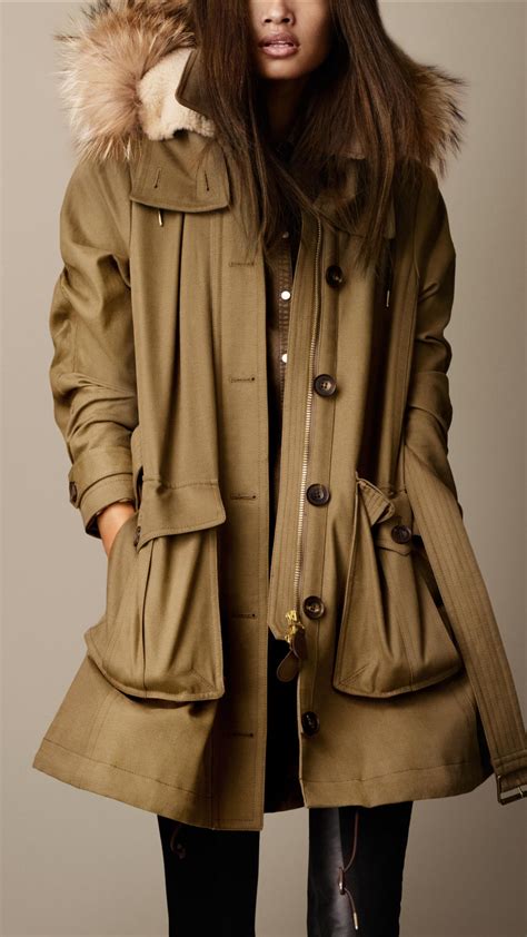 parkas burberry femme|net a porter Burberry jacket.